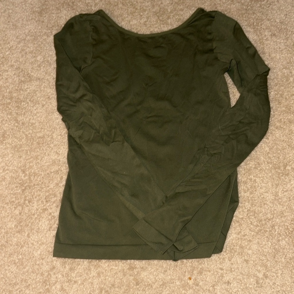 free people seamless backless long sleeve
